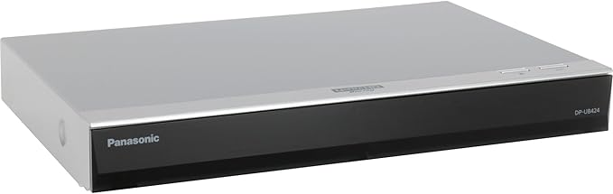 Nein Auslaufartikel (Produktion durch Panasonic DP-UB424EGS Ultra HD Blu-ray Player 4K UHD mit HDR10+, HCX Prozessor, Netflix, 2x HDMI, silber