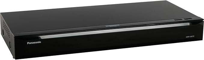Panasonic DMR-UBS70EGK Ultra HD Blu-ray Recorder 4K UHD, 500GB HDD, Triple Tuner, 4K VoD, TV-Empfang, Schwarz