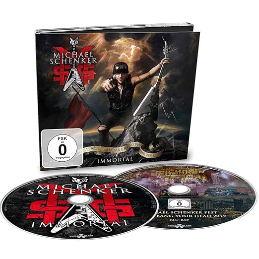 Atomic Fire Records (Warner) Immortal Digipak CD+Blu-Ray NBT51620 Blu-ray-Player & -Rekorder