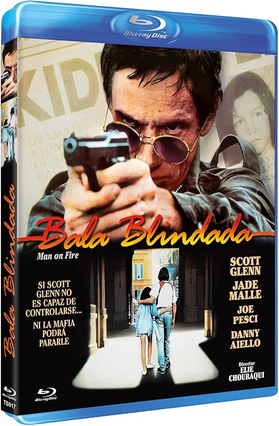 Dunlop Man on Fire - Mann Unter Feuer 1987 Blu-Ray Spanisch Import mit Deutschen Originalton