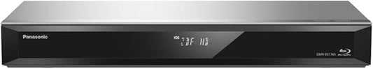Panasonic DMR-BST765AG Blu-ray Recorder mit 500 GB HDD, 4K Upscaling, Triple Tuner, Simultanaufnahme, Smart Ready, silber