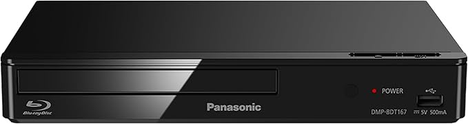 Panasonic DMP-BDT167EG 3D Blu-ray Player mit Full HD Upscaling, Netflix, LAN & USB
