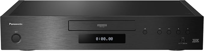 Panasonic DP-UB9004 UHD Blu-ray Player 4K mit HDR10+, Dolby Vision, THX, 2x HDMI & USB, schwarz – UB9004EG1