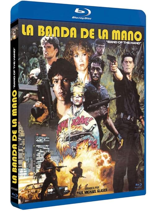 Stephen Lang Die Gnadenlose Clique 1986 Blu-Ray Spanisch Import mit Deutschem Ton, Michael Carmine, Lauren Holly – 3244