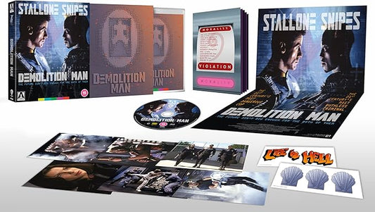 Arrow Video Demolition Man Limited Edition Blu-ray ZAS/PIERRE Samt Edition – B08R5S3Q2J
